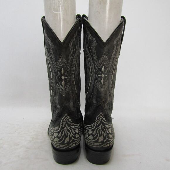 Cocoy Boots Mens Size 7 D Gray Leather Western Cowboy Boots main image 4